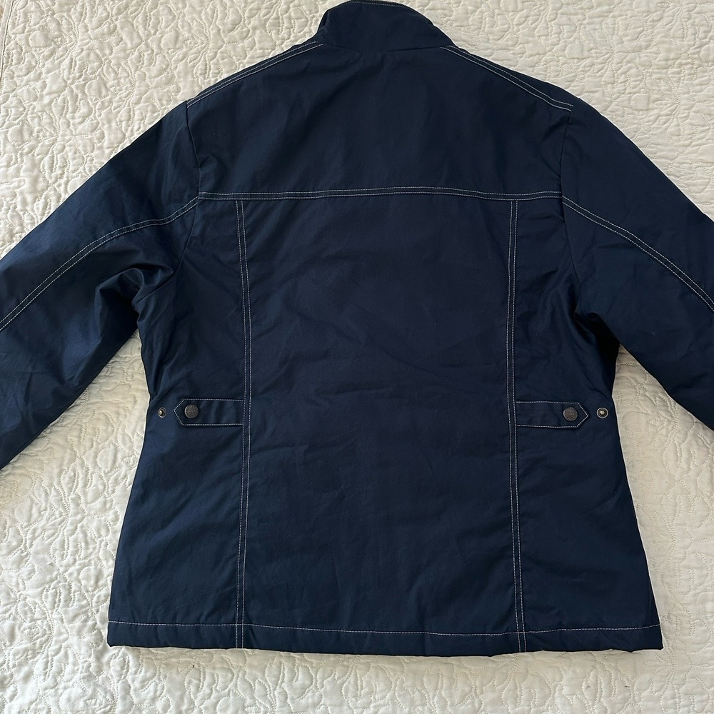 Outback Trading Co Oilskin Field Blue Ridge Jacket Men's Extra Large Lined 29665 - Picture 3 of 16